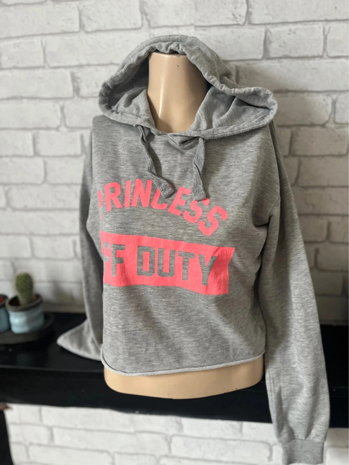 Jennyfer crop hoodie sweatshirt T36 Very good condition – photo 2
